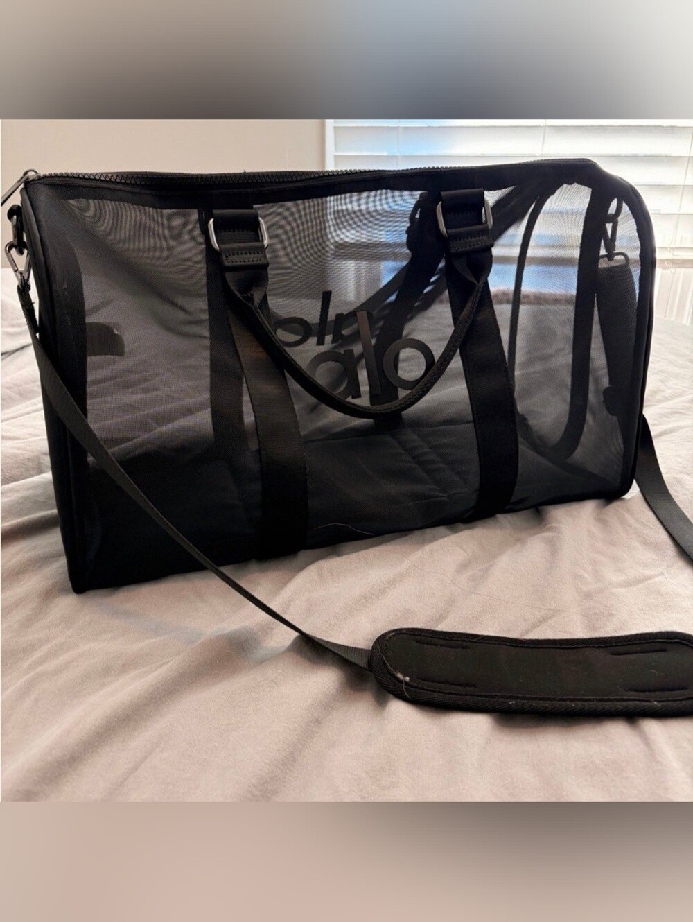 alo Mesh Duffle Bag